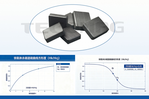 Ferrite Magnet Squareness: Does the Hk to Hcj Ratio Matter for High-Current Use